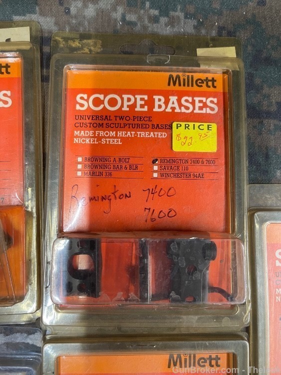 MILLETT SCOPE BASE AND RING LOT-img-5