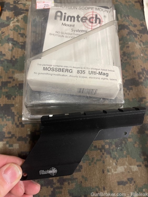 MOSSBERG 835 ULTI-MAG SCOPE MOUNT, RED DOT MOUNT-img-0