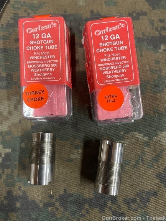 CARLSON CHOKE TUBES WINCHESTER, BROWNING INVECTOR,MOSSBERG 500, WEATHERBY -img-1