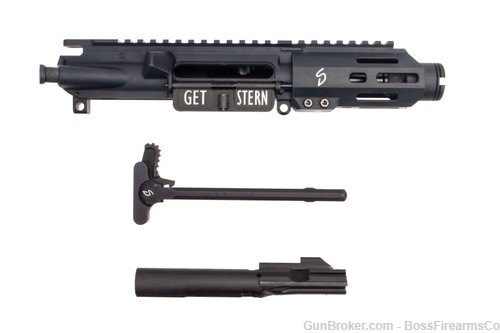 Stern Defense MOD4 9mm Luger 4" Complete Upper Receiver Glock Black-img-3