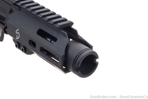 Stern Defense MOD4 9mm Luger 4" Complete Upper Receiver Glock Black-img-1