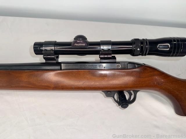 RUGER 44 MAG CARBINE WITH REDFIELD 1 3/4-5X SCOPE-img-5