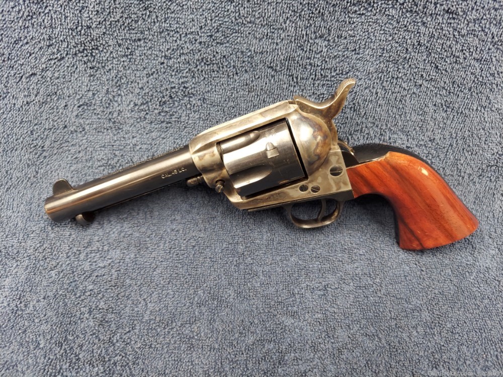 STOEGER.A.UBERTI MODEL 1873 CATTLEMAN S/A REVOLVER .45LC  4-3/4"BBL-img-4