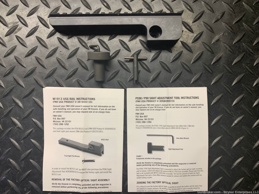 PS90 1913 Rail & Sight Adjustment Tools - NEW-img-0