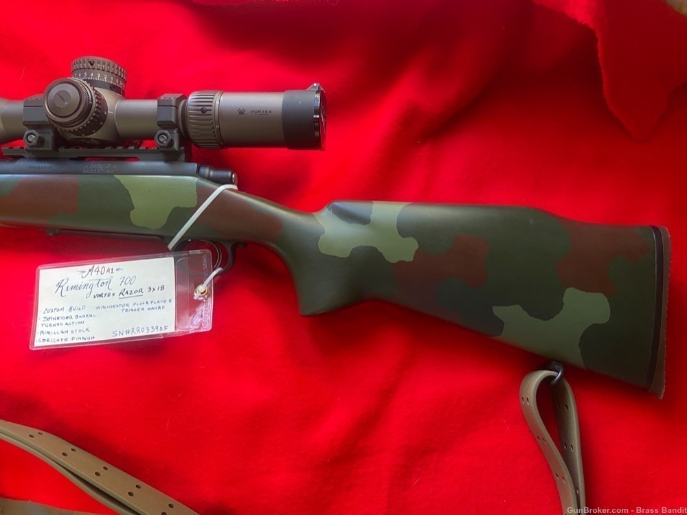 Remington m40a1 sniper usmc c&h weapons 308 vortex razor-img-3