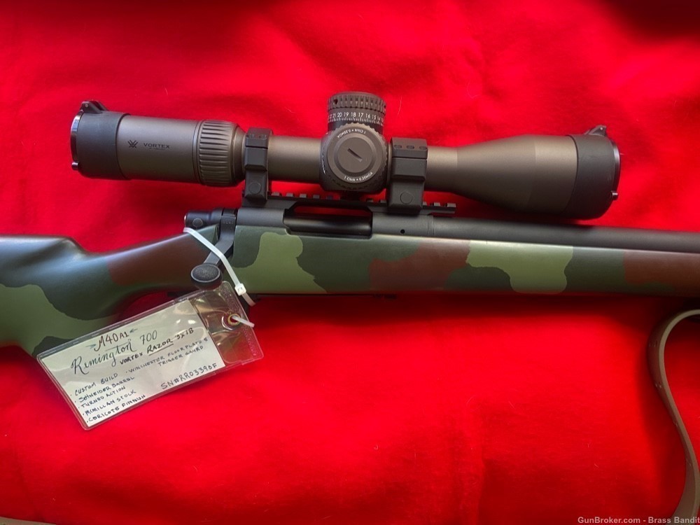 Remington m40a1 sniper usmc c&h weapons 308 vortex razor-img-2