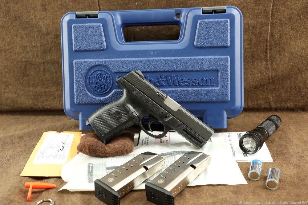 Smith & Wesson SW40VE .40S&W 4” Striker Fired Semi-Auto Pistol 2007-img-2