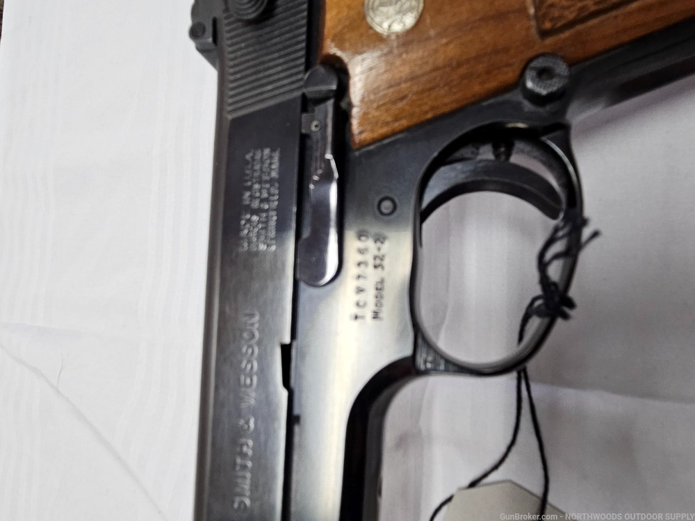 LNIB Smith & Wesson Model 52-2 38 Special Mid-range RARE-img-9