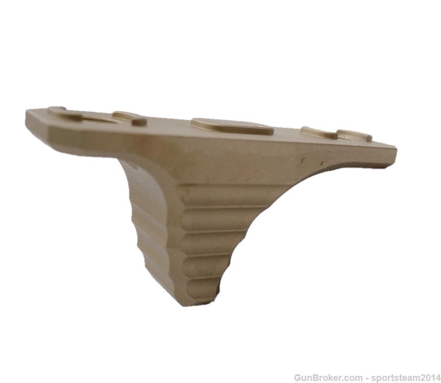 FDE(tan) Metal Mlok Foregrip Grip Handstop for Handguard sharkfin-img-1