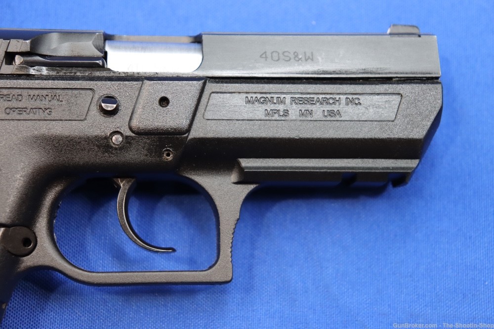 Magnum Research IWI DESERT EAGLE Pistol 40S&W 4" 12RD Semi Auto AMBI Safety-img-7
