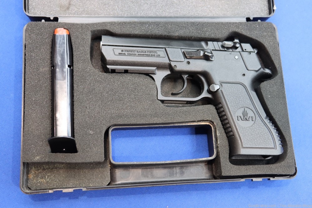 Magnum Research IWI DESERT EAGLE Pistol 40S&W 4" 12RD Semi Auto AMBI Safety-img-16