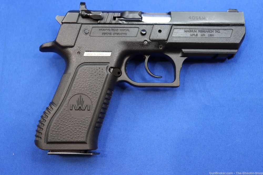 Magnum Research IWI DESERT EAGLE Pistol 40S&W 4" 12RD Semi Auto AMBI Safety-img-6