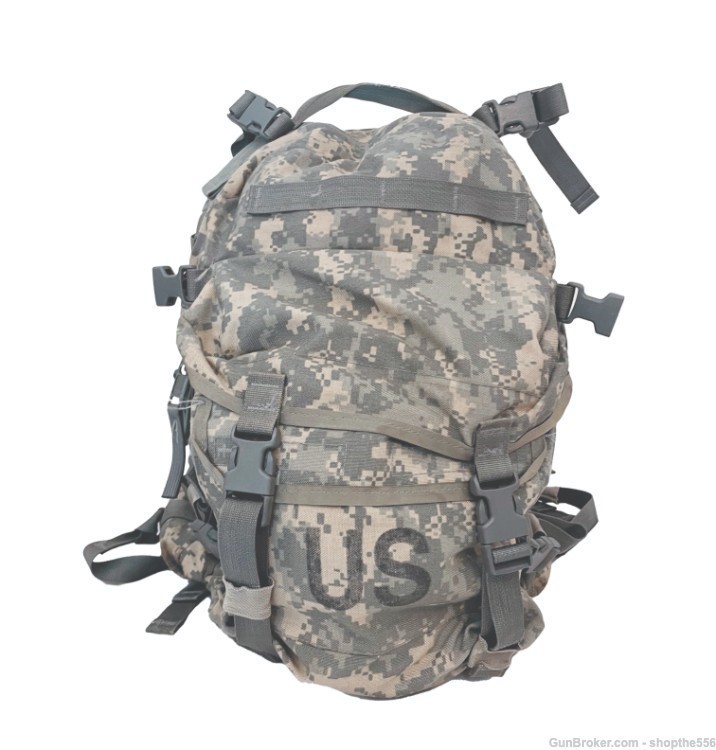 Assault Pack Backpack w/ Stiffener, Molle 3 Day-img-1
