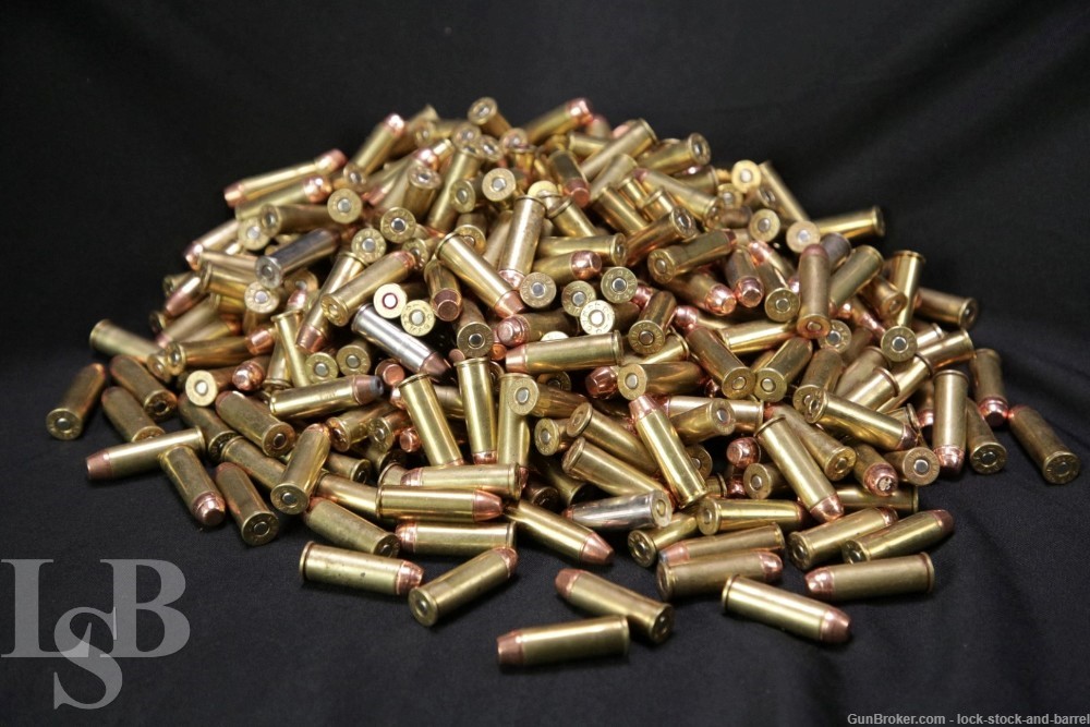 500x .44 Magnum Mixed Lot Ammunition FMJ, JHP, JSP Bullets Win, Fed, Reload-img-0