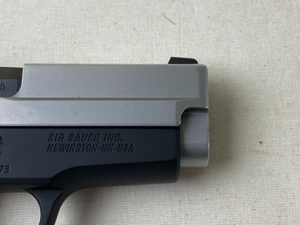 Sig Sauer P225 9mm Para 3.5" Two Tone-img-17