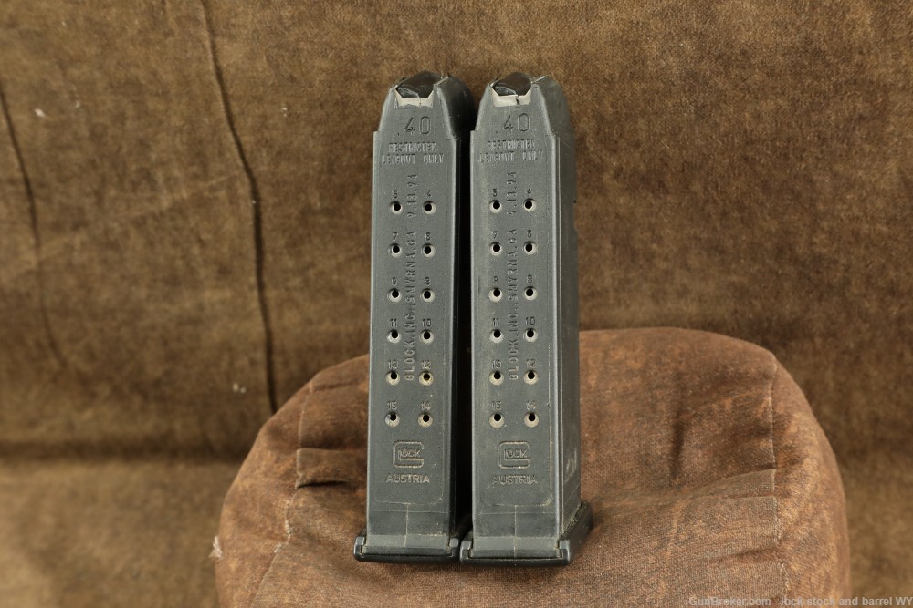 Glock 22 G22 GEN 2 .40SW 4.5” Semi-Auto Safe Action Pistol w Tupperware Box-img-25