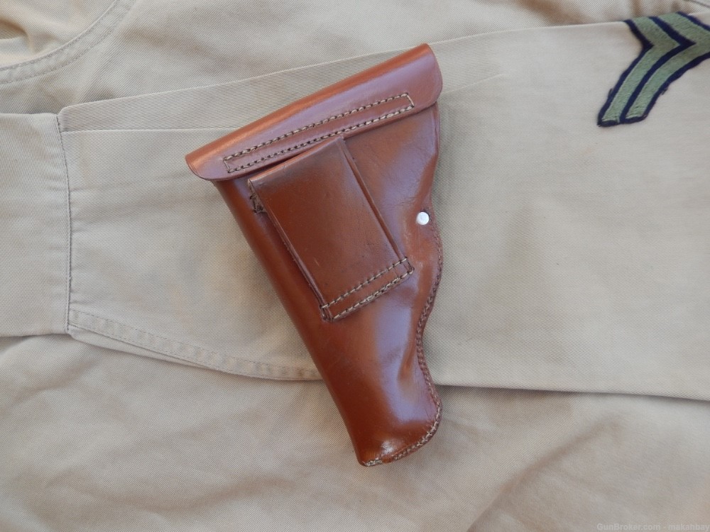 WW2 WWII SAUER 38h HOLSTER   MINT CONDITION -img-4