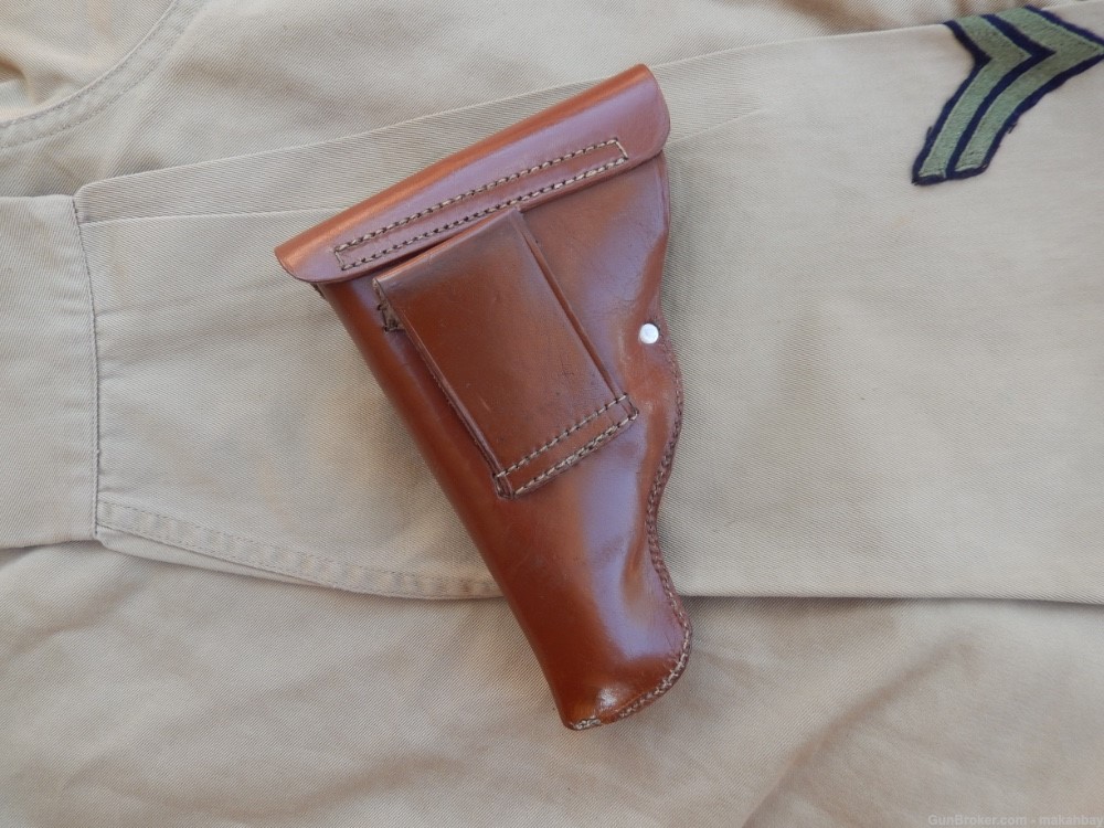 WW2 WWII SAUER 38h HOLSTER   MINT CONDITION -img-3