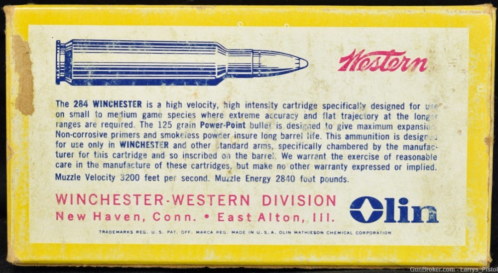 40 RDS Western Super X Power-Point .284 Winchester 125gr SP-img-6
