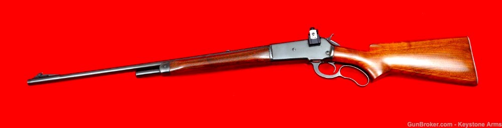 Scarce & Desired 1953 Winchester Model 71 .348 WCF w/ Lyman Peep Sight-img-7