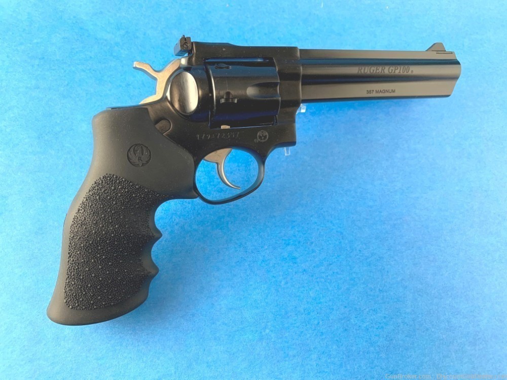 Ruger GP100 Blue Revolver 6" .357 Mag 6 Rd - NIB-img-0