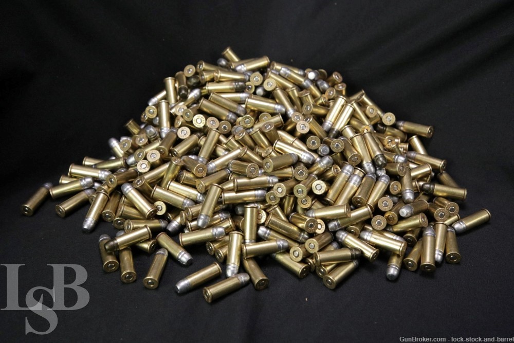 500x .44 Special Reloaded Ammunition Lead RN-FP Bullets -img-0