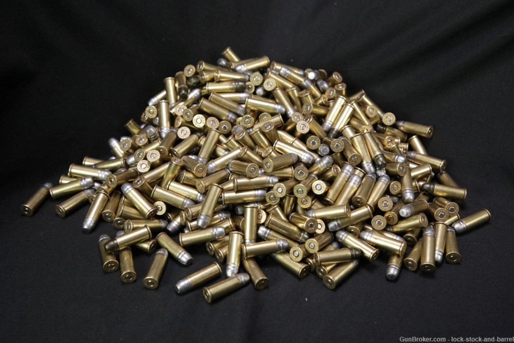 500x .44 Special Reloaded Ammunition Lead RN-FP Bullets -img-2