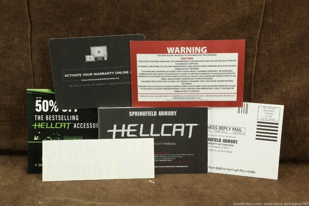 Springfield Armory Hellcat Pro OSP 9mm 3.7” Striker Fired Compact Pistol-img-34