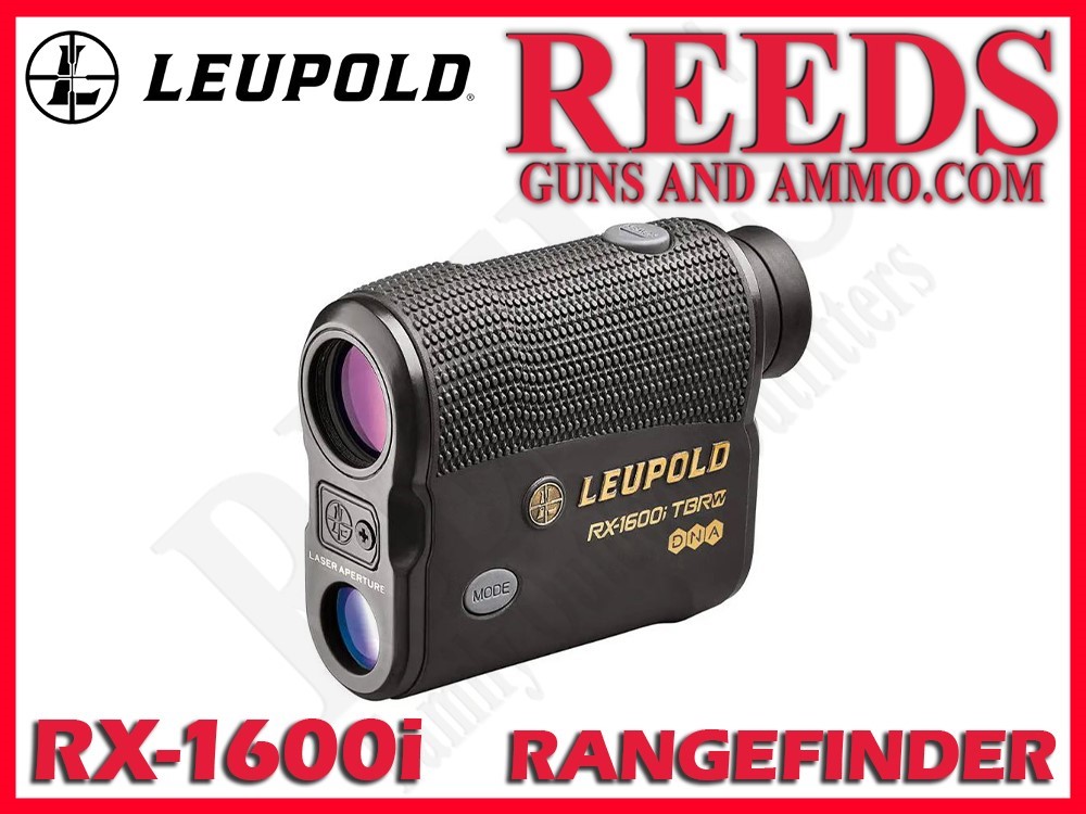 Leupold RX-1600i TBR/W Laser Rangefinder 1600 Yard Gray Black 173805-img-0