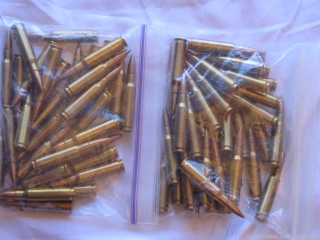 66 rounds of 7.62 X 51 full metal jacketed ammunition-img-0