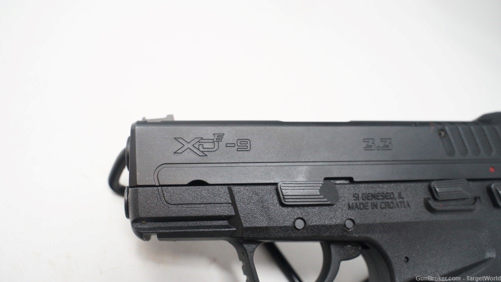 SPRINGFIELD ARMORY XDE 9MM D/A 3.3" BLACK 9 ROUNDS (12103)-img-10