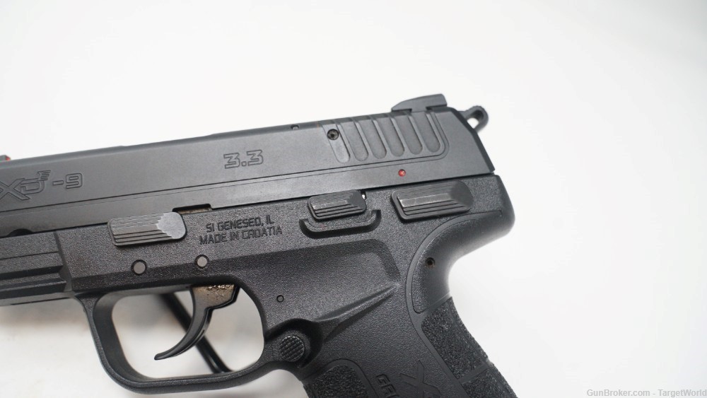 SPRINGFIELD ARMORY XDE 9MM D/A 3.3" BLACK 9 ROUNDS (12103)-img-8
