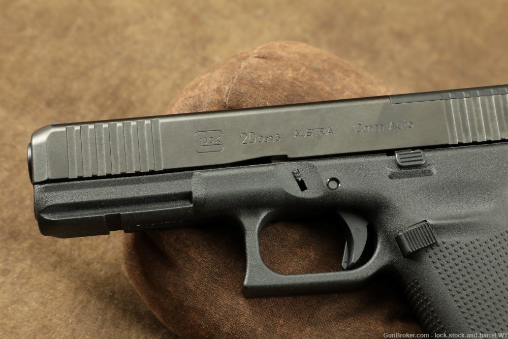 Glock 20 G20 Gen5 MOS 10mm 4.61” Semi-Auto Striker Fired Pistol w/ Case -img-7