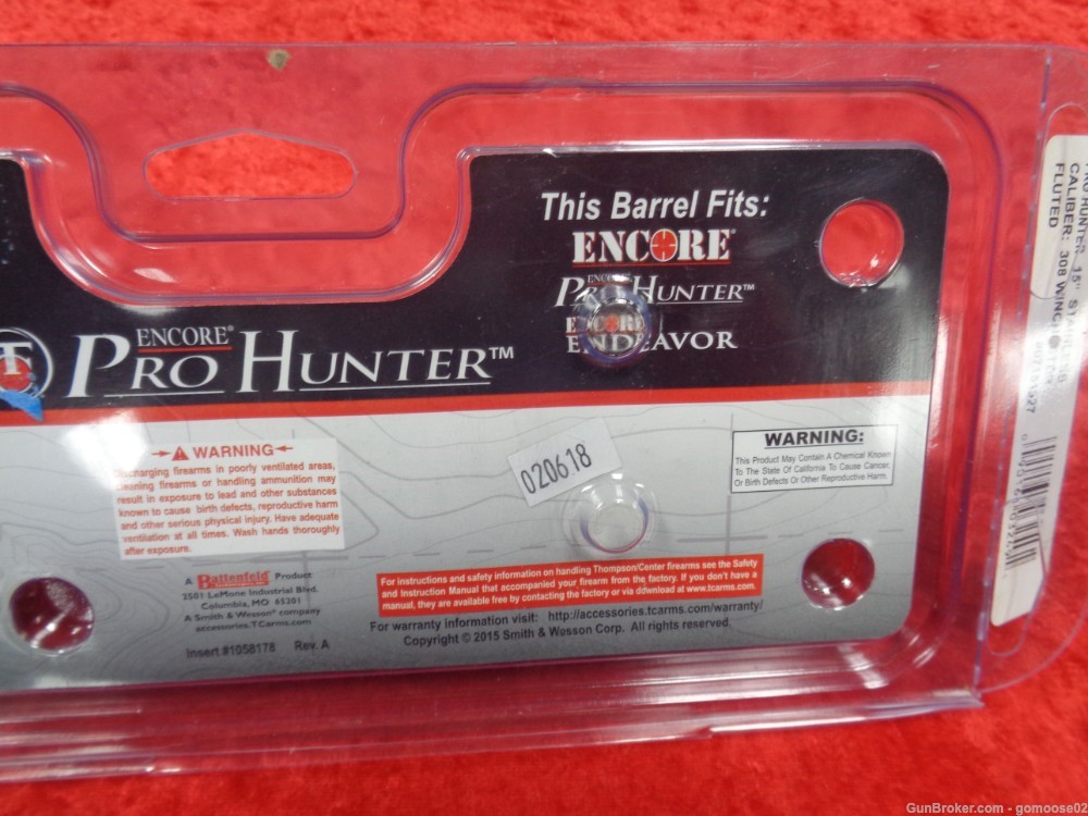 T/C Encore Pro Hunter 308 Winchester Win 15 Stainless Fluted Barrel I TRADE-img-4