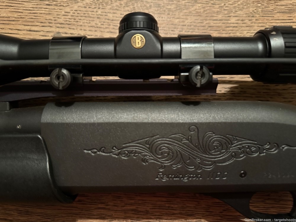 Remington 1100 with scope and extra barrel -img-0