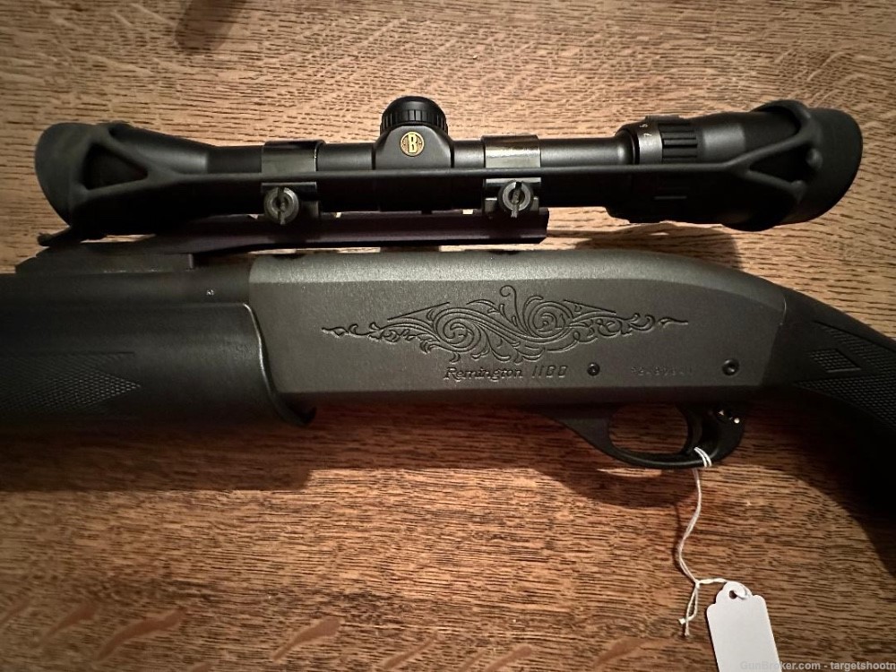 Remington 1100 with scope and extra barrel -img-4