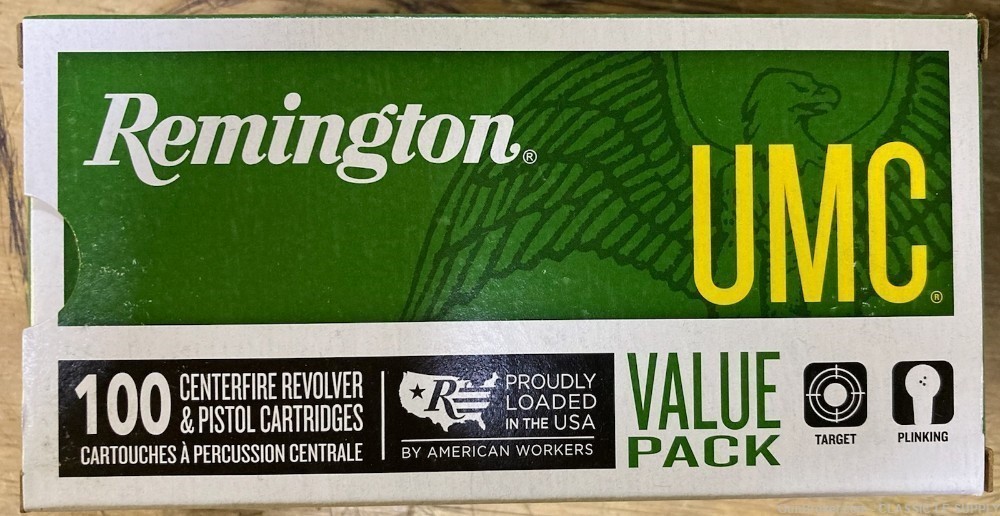 Remington Value Pack UMC .40 S&W 100 Rounds FMJ 180 Grain-img-0