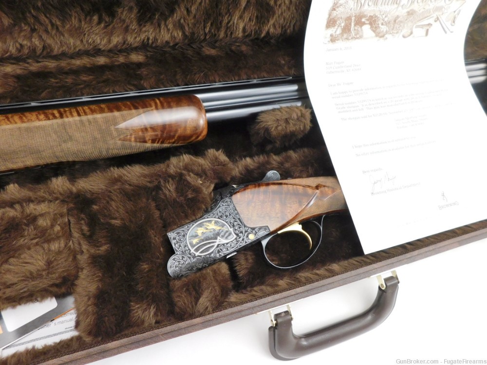 1974 Browning Superposed 20 Midas 28 Inch In The Case-img-0