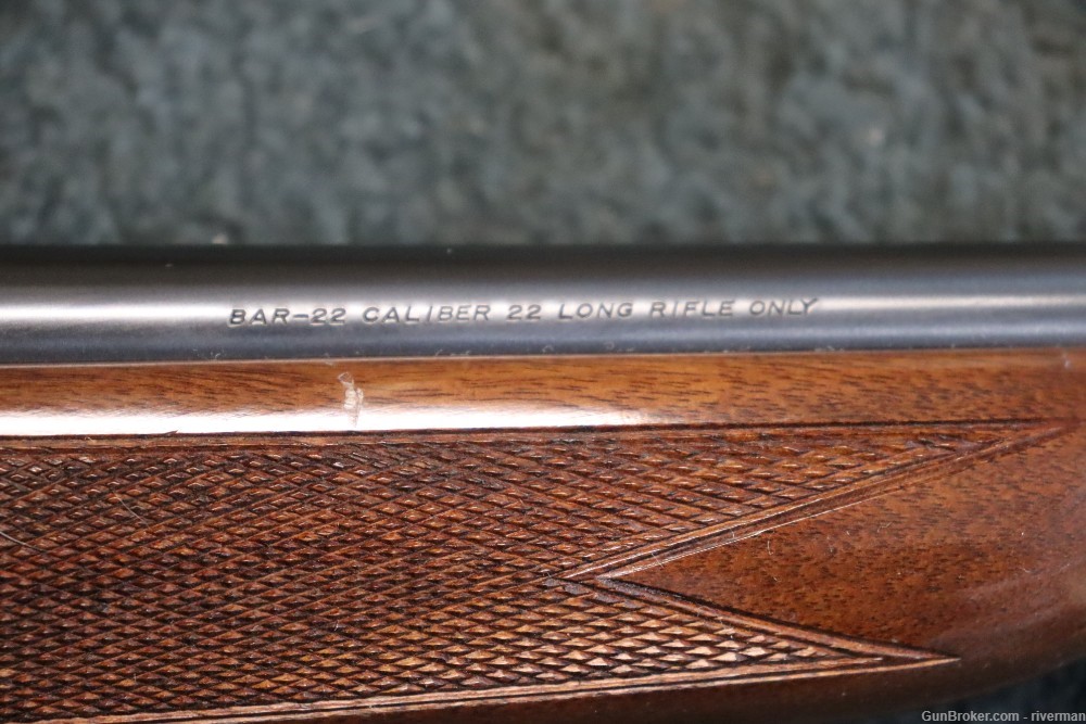 Browning BAR semi auto rifle cal 22 Long Rifle-img-10