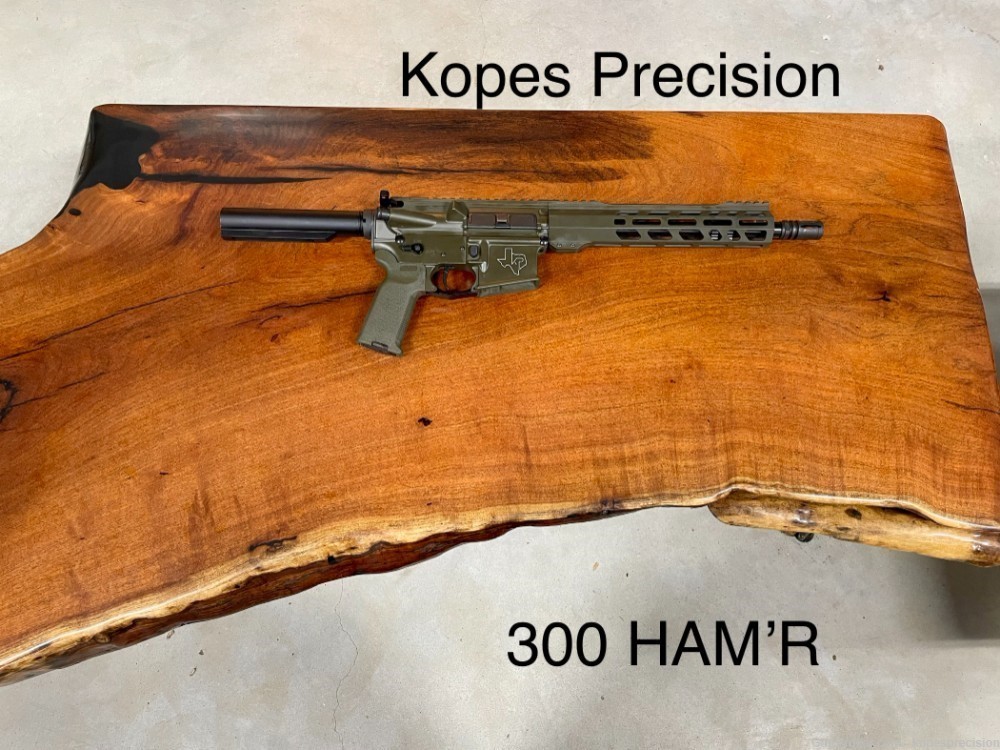 Spring Sale! Kopes Precision 300 HAMR Pistol, OD Green -img-0