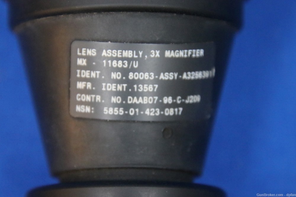 3X Magnifier Lens for PVS 14 PVS 7 Night Vision Devices mil-spec-img-1