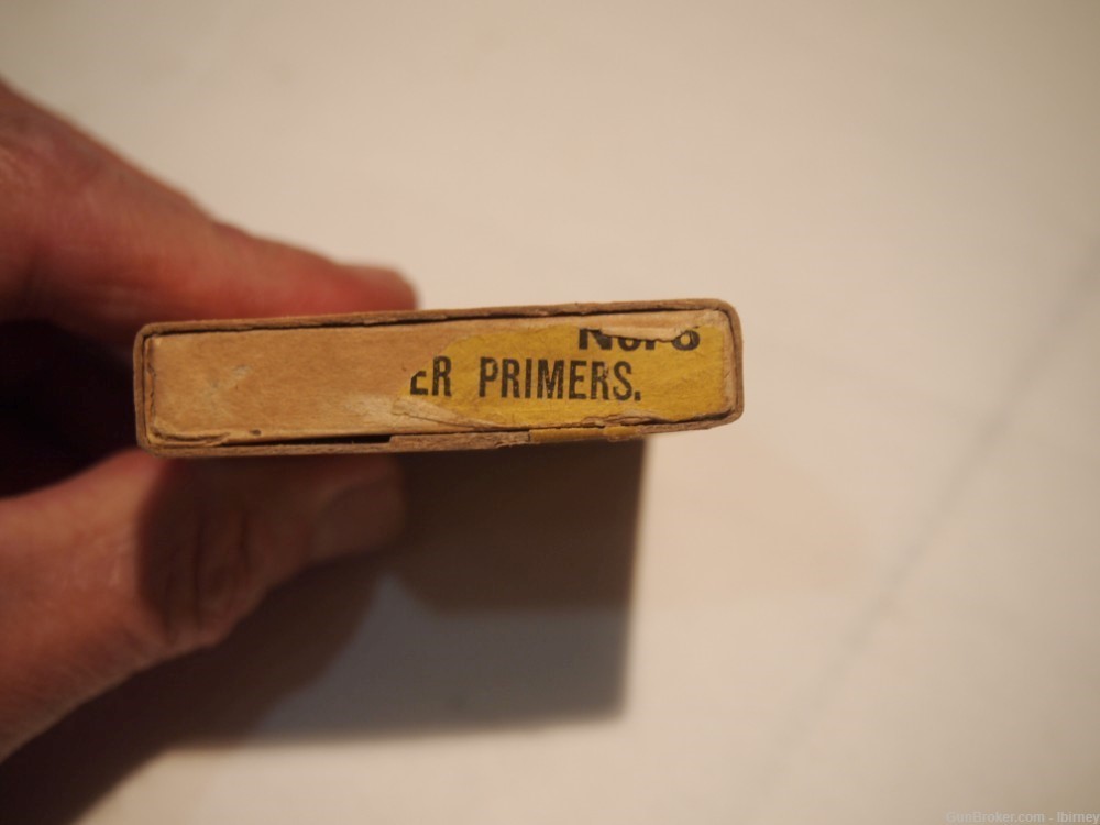 VINTAGE WINCHESTER PAPER SHOT SHELL PRIMERS PATD 1900-img-2