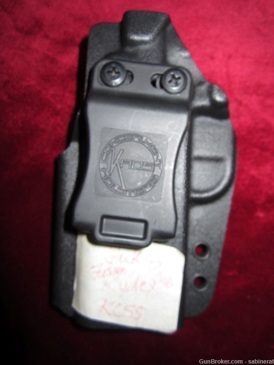 Kaocs Fusion Kydex Holster Glock 43 used-img-1