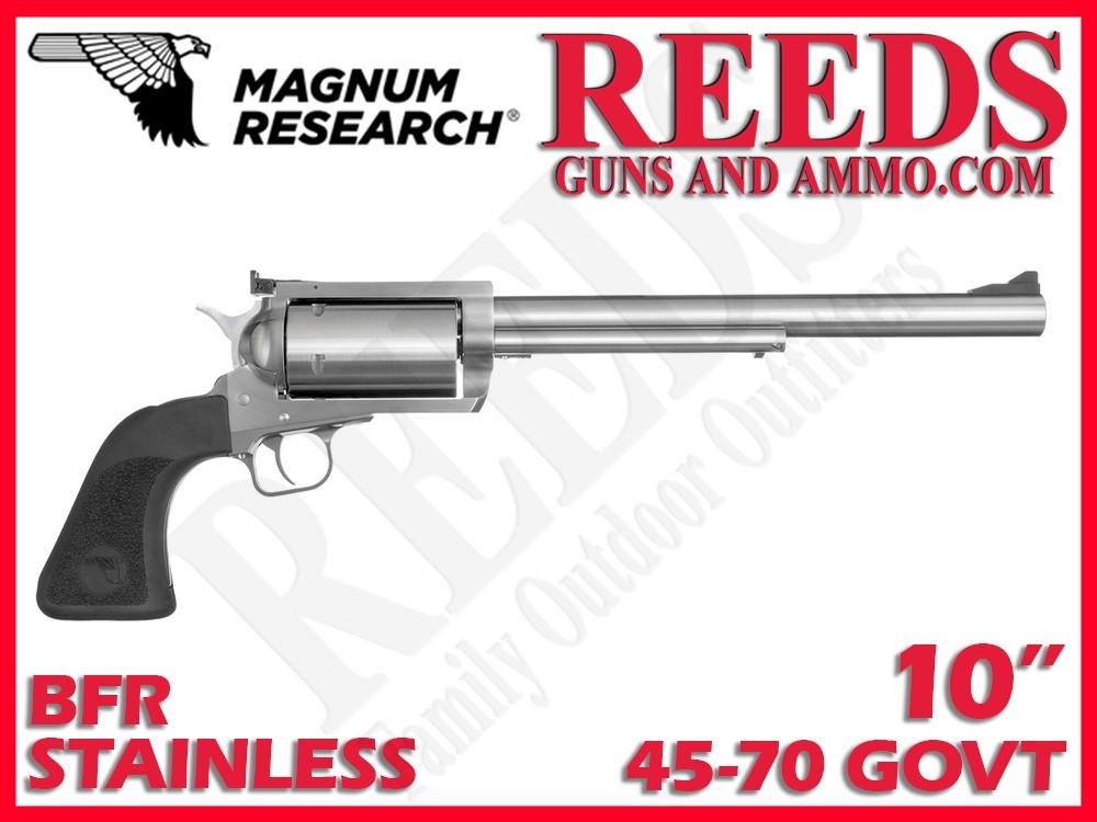 Magnum Research BFR Standard Stainless 45-70 Govt 10in 5 Shot BFR45-70-img-0