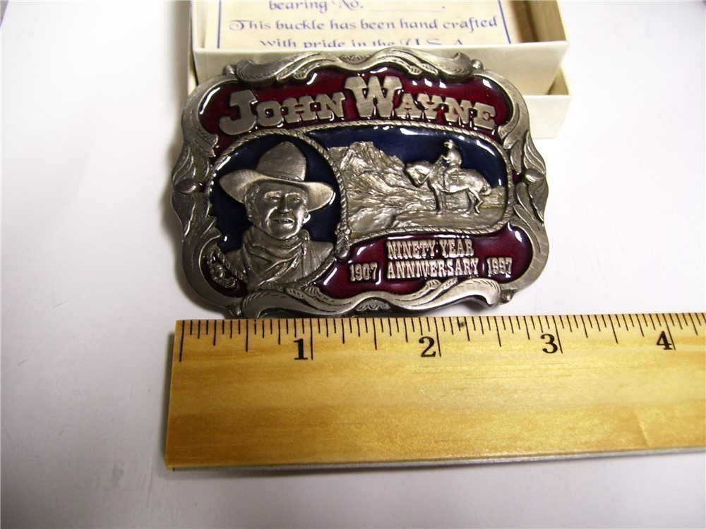 John Wayne Belt Buckle-img-4