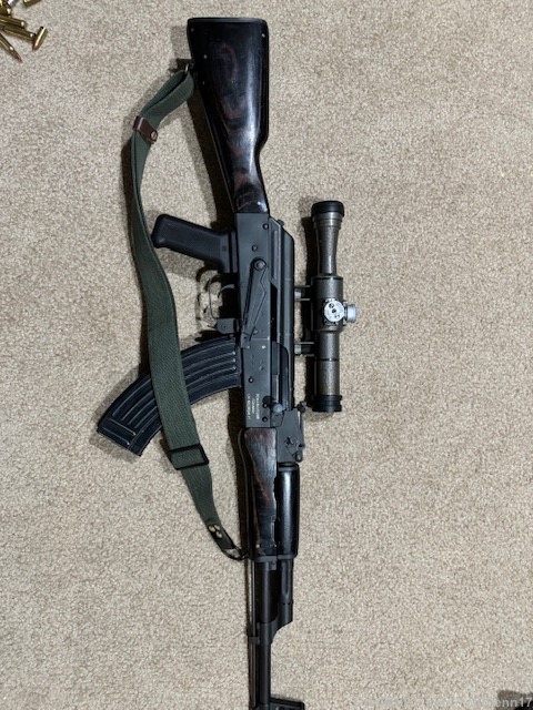 1969 Romanian AK 47 GP/WASR-10/63 military scope-img-8