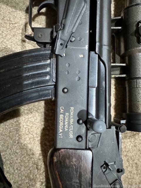 1969 Romanian AK 47 GP/WASR-10/63 military scope-img-12