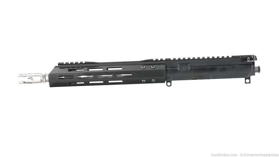 AR-15 5.56mm Complete Stainless M4 Upper Receiver w 10.5" M4 Barrel & 9.5" -img-1