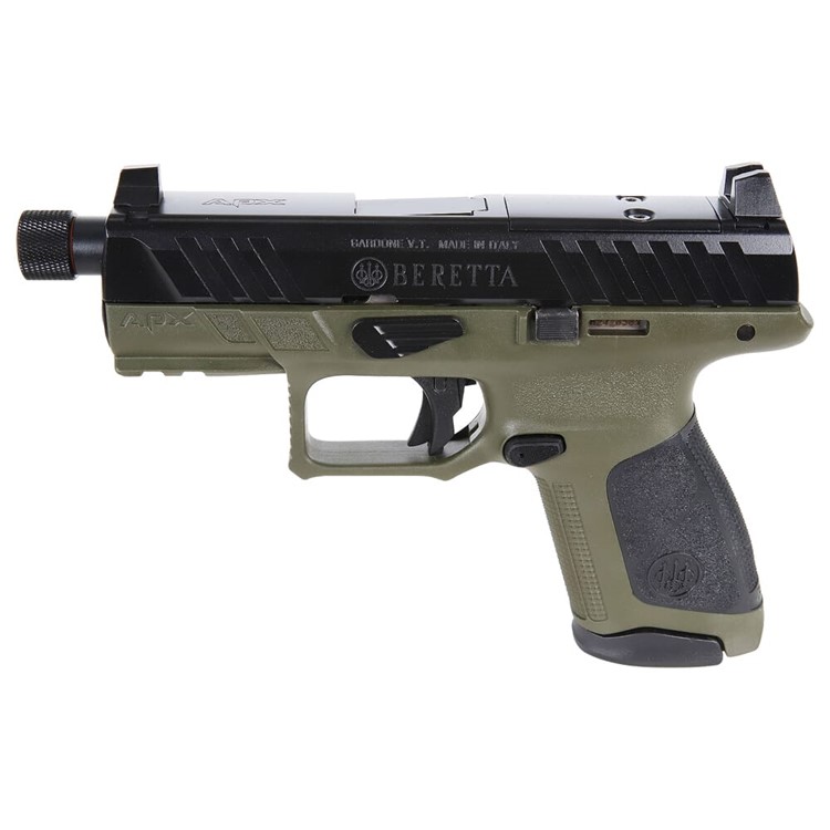 Beretta APX A1 9mm 4.2" Bbl Compact Tactical w/(3)15rd Mags JAXA1C915TAC-img-0
