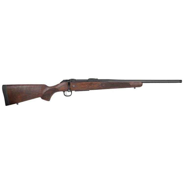CZ-USA 600 ST2 American High Grade .308 Win 20" 9/16x24  Walnut Rifle 07716-img-0